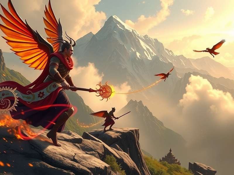 Flaming Flit elemental combat system showcasing all five elements